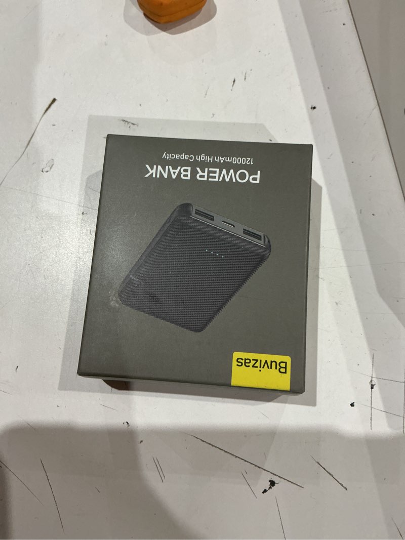 Condition photo showing As Is for 12000mah heated vest battery pack, 5v 2a power bank for heat jacket, with dual usb battery pack for heated vest, compact power bank for soleilwear, for kovnlo, for yolikeb, for tidewe(no 7.4v) black