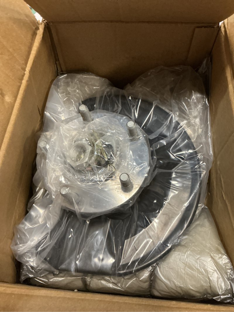 Condition photo showing New/Like New for front left steering knuckle & wheel bearing hub assembly for jeep compass 2007-2017, patriot 2007-2017, dodge caliber 2007-2012, 4wd awd fwd, 698-411 698411 510090 fw93, driver side