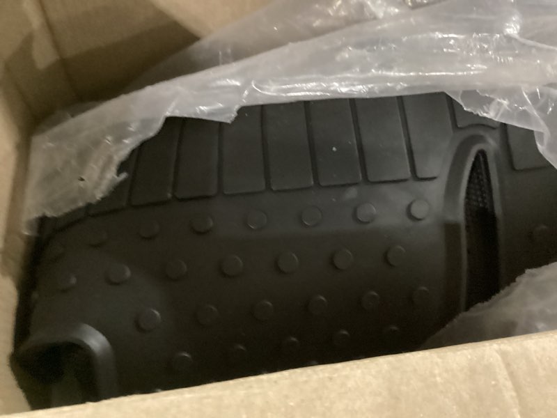 Condition photo showing Good Condition for fits 2017-2025 nissan rogue sport floor mats (not for nissan rogue) custom fit all-weather full set liners, black