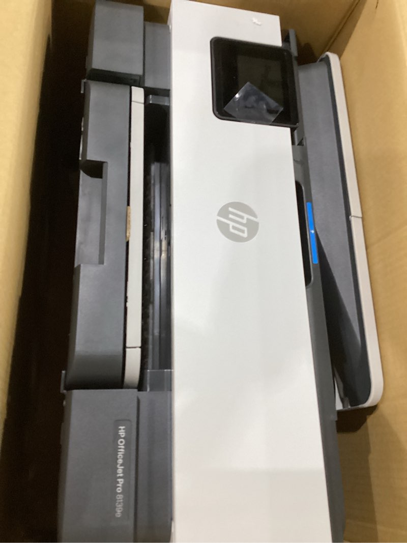 not tested ***hp officejet pro 8139e wireless all-in-one color inkjet printer, print, scan, copy, fax, adf, duplex printing best-for-home office, 1 year instant ink trial included, ai-enabled (40q51a)