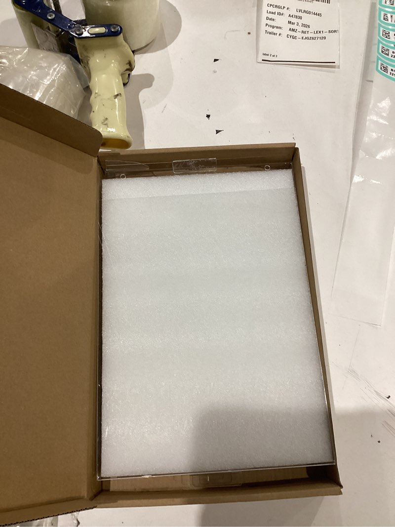 Condition photo showing Good Condition for kathfly 3 pcs 8.5x11'' slat wall sign holders, clear slatwall picture frames brochure holders accessories, display shelves frame mount sleeve for panel advertise flyer vertical