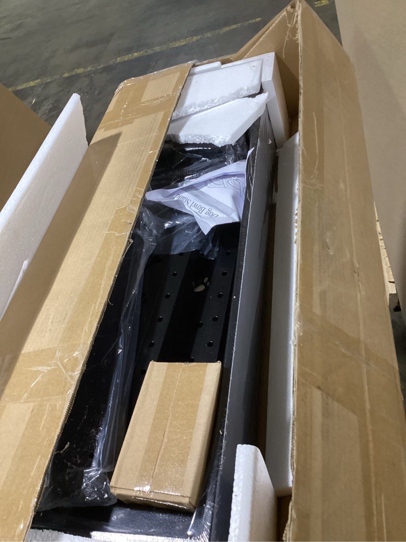 Condition photo showing Good Condition for Triple Elevated Dog Bowls Stand for Multiple Dogs,8 Height Adjustable Tilted Raised Dog Bowl Stand with 3 Stainless Steel 1.3L(44oz) Bowls, 21.9" Tall Pet Feeding Station for Large Breed Dogs