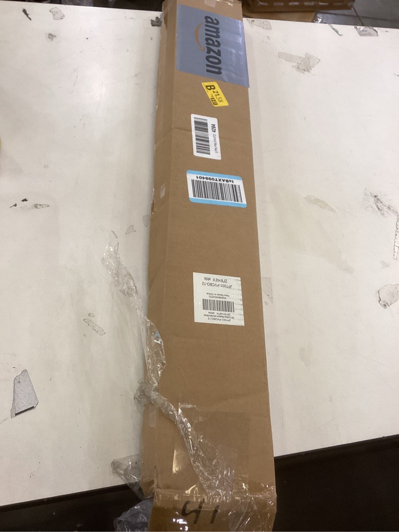 Condition photo showing New/Like New for LazBlinds No Tools No Drill Cordless 1" Vinyl Mini Blinds, 100% Blackout Blinds for Indoor Windows, Room Darkening Privacy Window Blinds and Shades for Interior, 29" W x 48" H, White White 29" W x 48" H