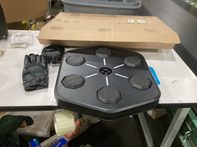 MEGELIN Music Boxing Machine with Boxing Gloves,Upgrade Boxing Wall Mount Machine for Adults Kids,Bo