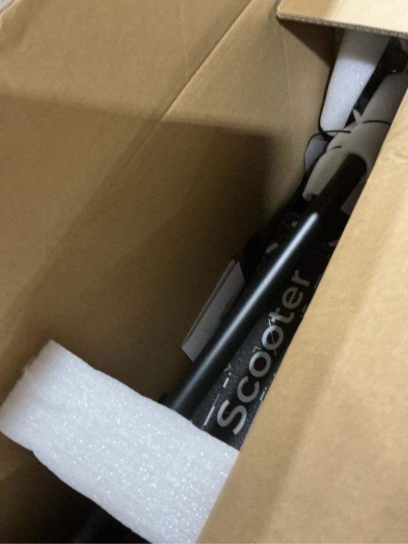 Condition photo showing Good Condition for Electric Scooter for Kids, 150W Motor, Simple One-Button Control, 2 Safe Speeds (6/10 MPH), Colorful Lights, Magnetic Charging, Dual Brake System, Ideal Presents for Boys & Girls black 6/10MPH