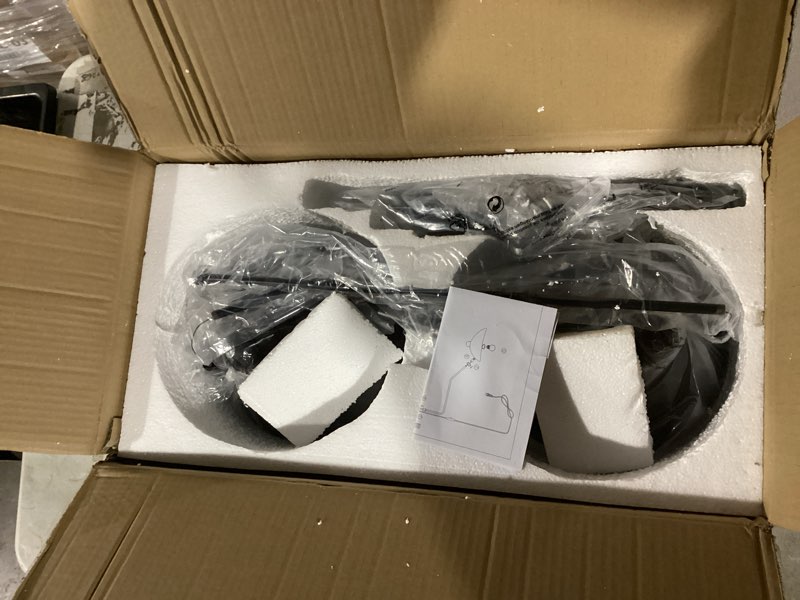 Condition photo showing Good Condition for Black and Gold Plug in Wall Sconce, 2-Light Swing Arms Wall Lamp with Plug Cord Big Wall Mount Lighting Fixture for Living Room Bedroom