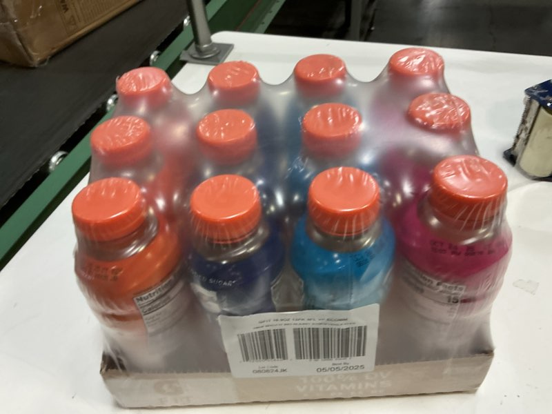 Condition photo showing New/Like New for (BBD 05/05/25). Gatorade Fit Electrolyte Beverage  Healthy Real Hydration  New 2.0 4 Flavor Variety Pack  16.9.oz Bottles (12 Pack)