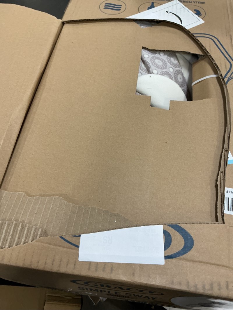 Condition photo showing Good Condition for graco simple sway baby swing, side?to?side sway, infant swing with 6 speeds, vibration, abbington swing abbington