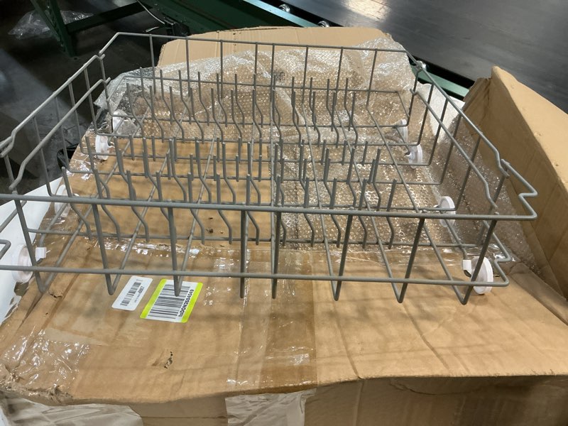 Condition photo showing Good Condition for upgraded 808602302 dishwasher lower dishrack for frigidaire kenmore dishwasher rack replacement parts with wheel,808602302 154432602 frigidaire dishwasher rack parts 304 stainless steel bottom rack