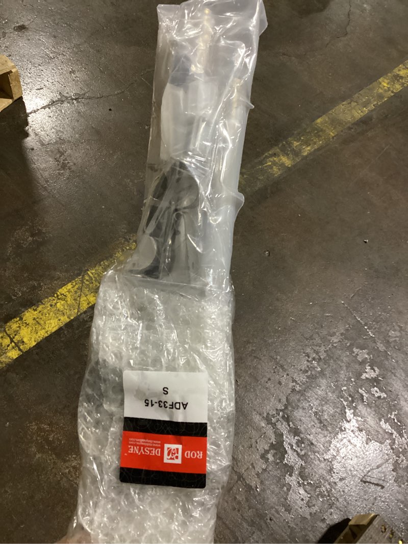 Condition photo showing As Is for Ivy 3/4" Curtain Rod 66-120 inch - Satin Nickel Satin Nickel 66-120 inch