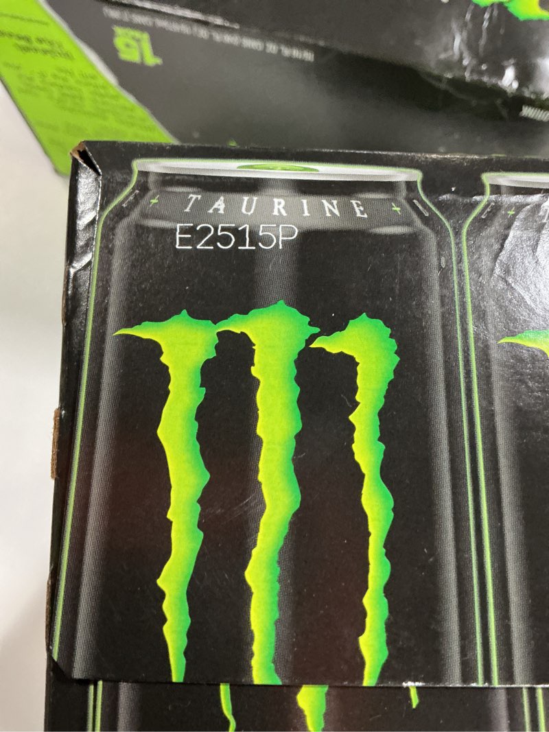 Condition photo showing New/Like New for ( E2515P) Monster Energy Drink, Green, Original, 16 Ounce (Pack of 15)