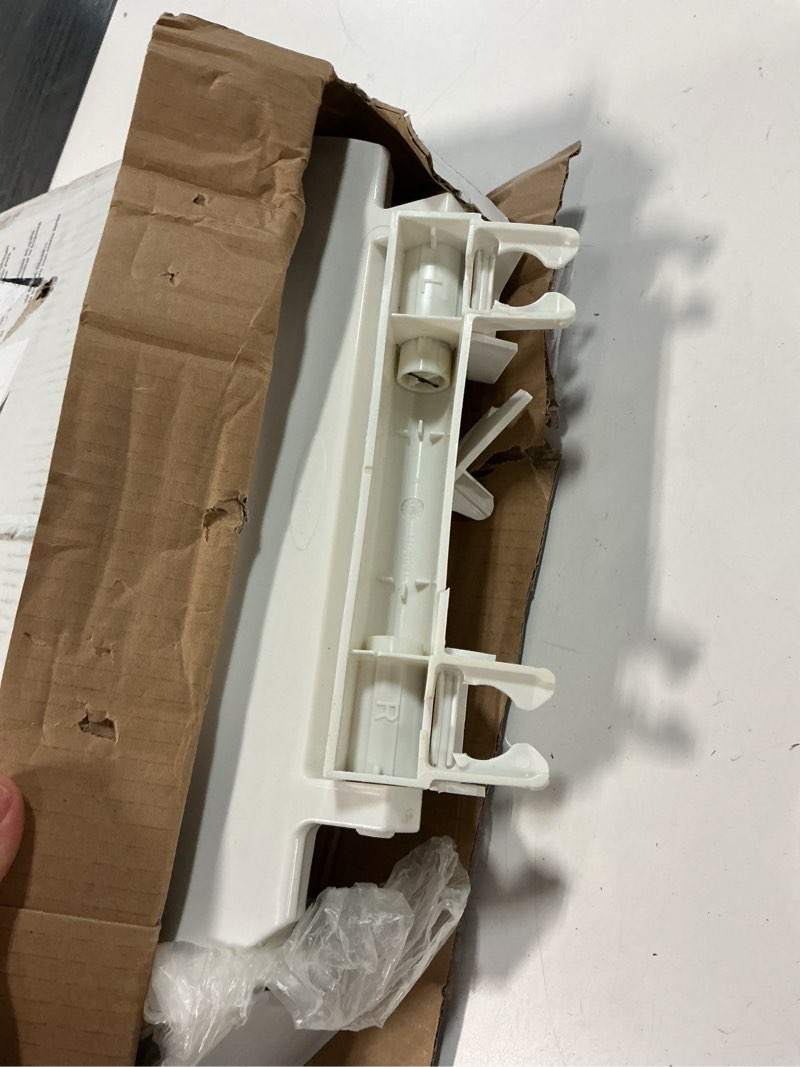 Condition photo showing As Is for kohler cachet nightlight round toilet seat soft close, readylatch®, white white round night light