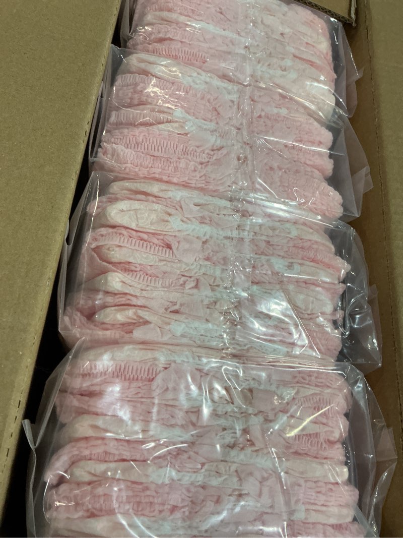 Condition photo showing New/Like New for ambreview disposable dog diapers female, just pull it up, doggie diapers for female dogs, strong absorbency | leak proof, for dogs in heat | elderly | disabled, xs 100 pcs xs(waist 8.6"-15.7") 100.0