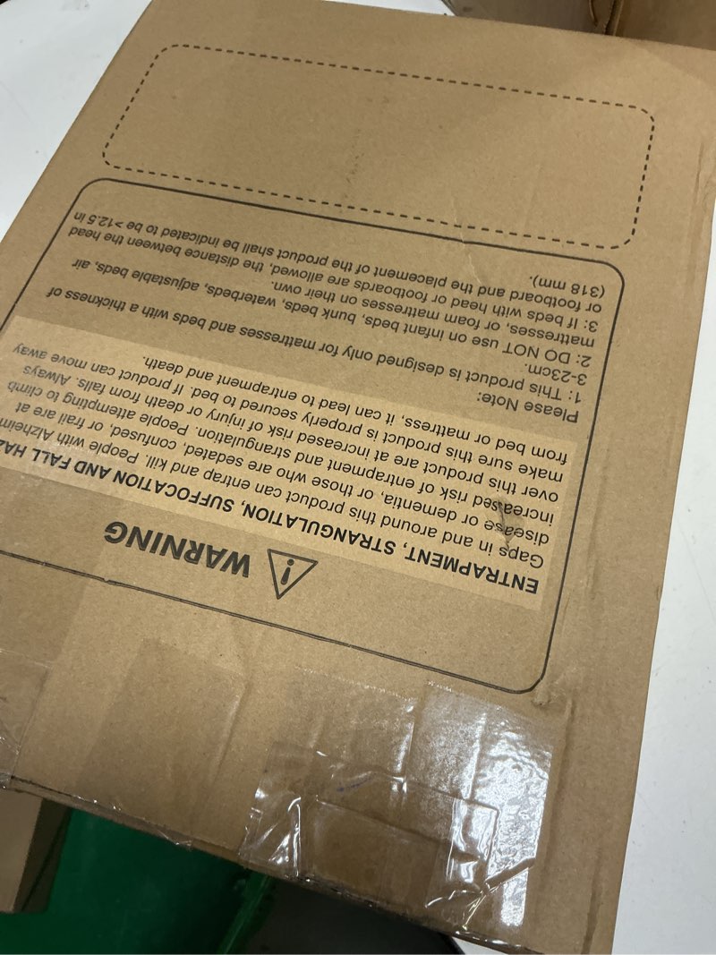 Condition photo showing Good Condition for bigdolphin bed assist rail for elderly - astm approved, 350 lbs capacity, tool-free assembly, non-slip ergonomic handle with storage pocket, safe bed rails for seniors black medium-straight handle