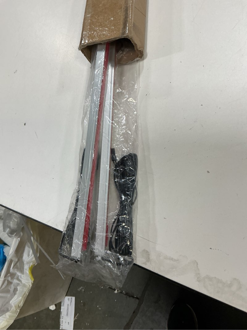 Condition photo showing Good Condition for LED Recessed Lighting Kit for Wall Panels - GloryAir 6pcs Adhesive Wall Strip Lights for Interior Wall Decor, 3000K Touchable Switch Lamp for Wood Slat, Wall Accent Acoustic Panels, Kitchen Home stair