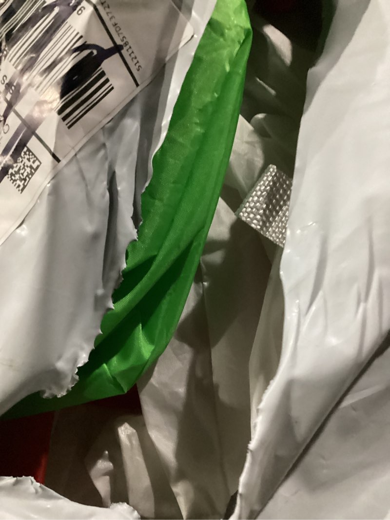 Condition photo showing Good Condition for Alupssuc 8 FT Christmas Inflatable Outdoor Decorations with LED Christmas Countdown Clock, Snowman Santa and Gingerbread Man, Lighted Blow Up Lawn Yard Clearance for Indoor Xmas Holiday Party Decor