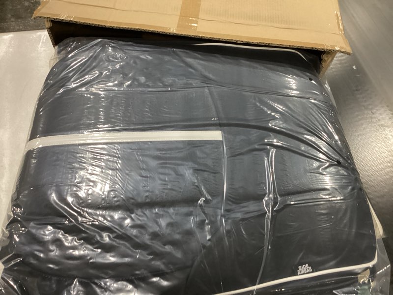 Condition photo showing New/Like New for for Toyota 4Runner Seat Covers 2011 2012 2013 2014 2015 2016 2017 2018 2019 2020 2021 2022 2023 2024, Custom Fit Car Seat Covers Full Set, Waterproof Leather, for 5-Seater Model - BlackBlue Blackblue 2011 - 2024 Full Set