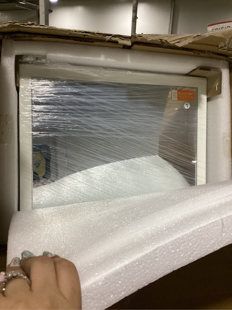 Condition photo showing As Is for jewelry cabinet standing with drawer