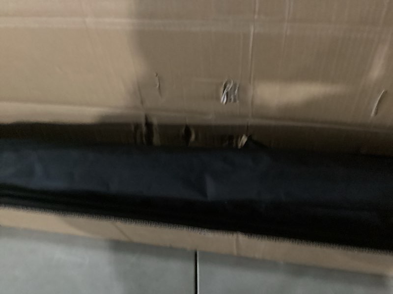 Condition photo showing New/Like New for Projector Screen with Stand, Wootfairy 120 inch Portable and Foldable Indoor Outdoor Projection Screen 16:9 4K HD Rear Front Wrinkle-Free Movie Screen with Carry Bag for Home Theater Backyard Cinema 120inch