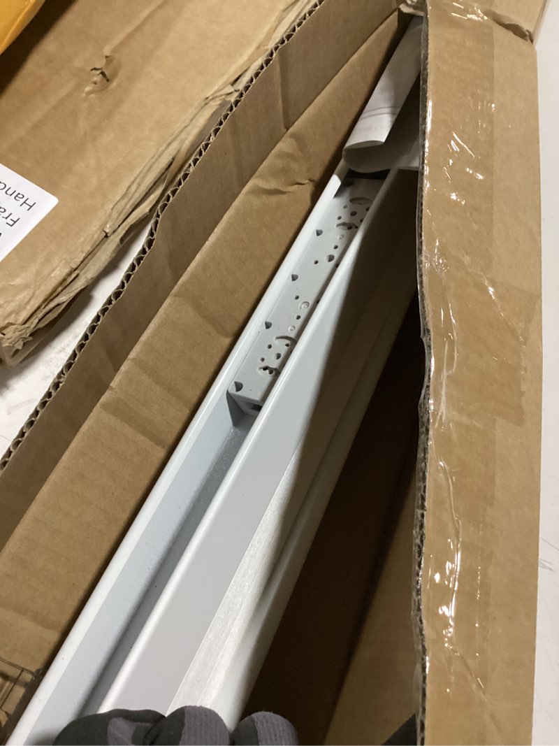 Condition photo showing Good Condition for LazBlinds Cordless Cellular Shades, No Tools No Drill Light Filtering Honeycomb Shades Pleated Blinds for Windows, 29'' W x 36'' H, White