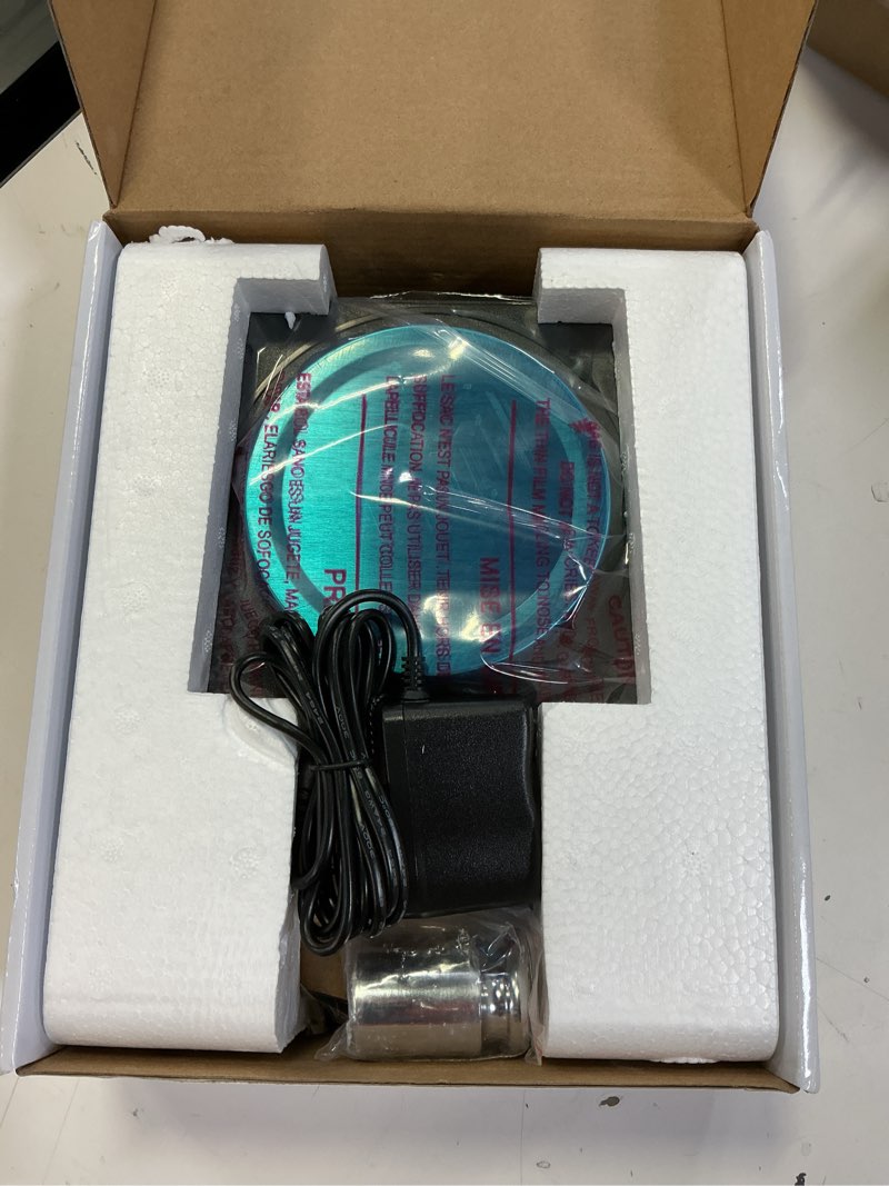 Condition photo showing Good Condition for 600g x 0.01g science digital scale lab balance gram scale 6 units accuracy electronic laboratory scale chemistry, jewelry, carats, ounces, grams, calibration weight and adapter included