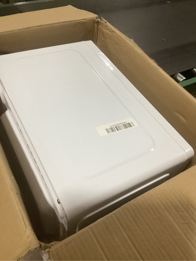 Condition photo showing As Is for FRIGIDAIRE EMW733-WHITE Microwave, 0.7 cu. ft, White