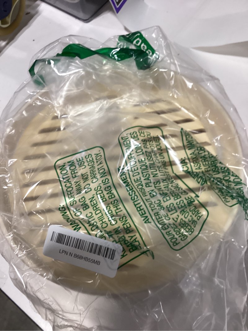 Condition photo showing New/Like New for Prime Home Direct Bamboo Steamer Basket 10-Inch | 2-Tier Steamer for Cooking | 50 Liners, Chopsticks, Sauce Dish | Steaming Asian Food, Bao Buns, Chinese, Dim Sum, Dumpling, Rice, Vegetable Steam Pot 10-Inch Bamboo Steamer