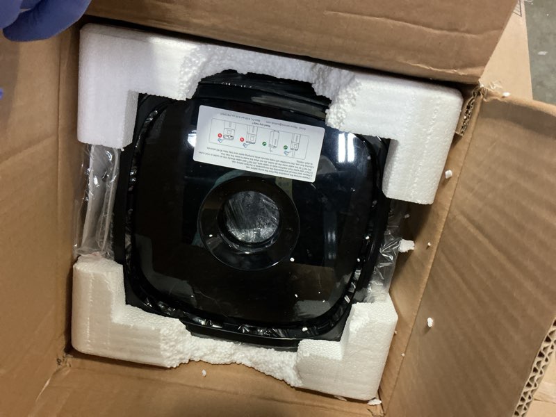 Condition photo showing As Is for 15L/4Gal Humidifier Large Room, 600mL/h Misting, 1200ft² Coverage, Auto Humidity Control, 72H Runtime, Top Fill, Aroma Diffuser, Sleep Mode, 12H Timer, Auto Shutoff Protection Black