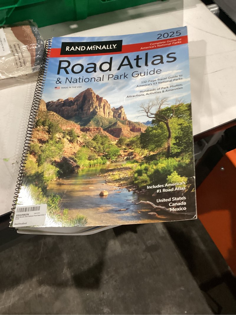 Rand Mcnally 2025 National Park Road Atlas & Guide