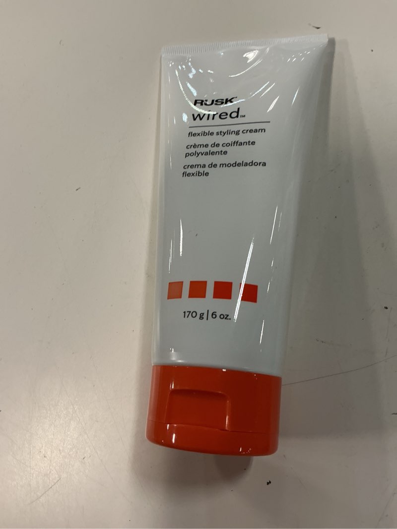 Condition photo showing New/Like New for rusk wired flexible styling creme 6 oz
