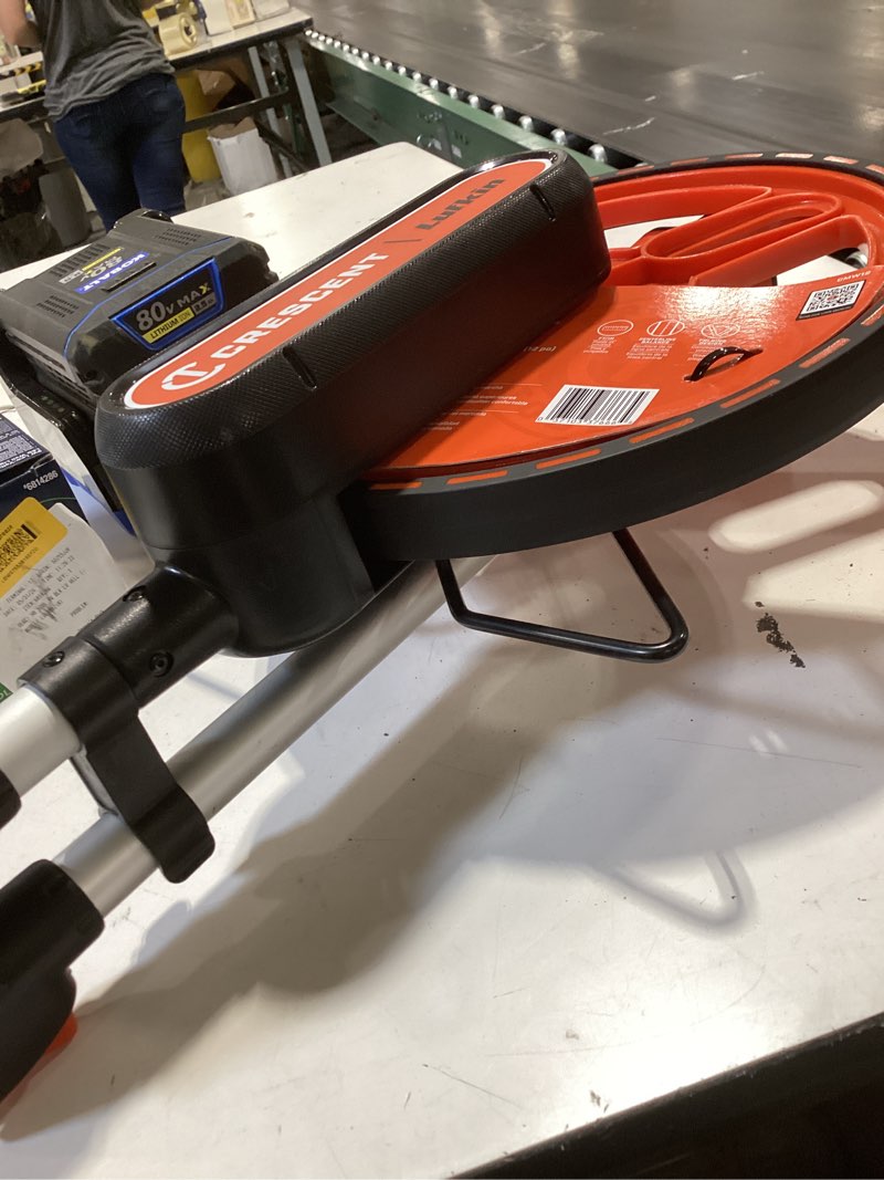 Condition photo showing As Is for 12 in. sae measuring wheel