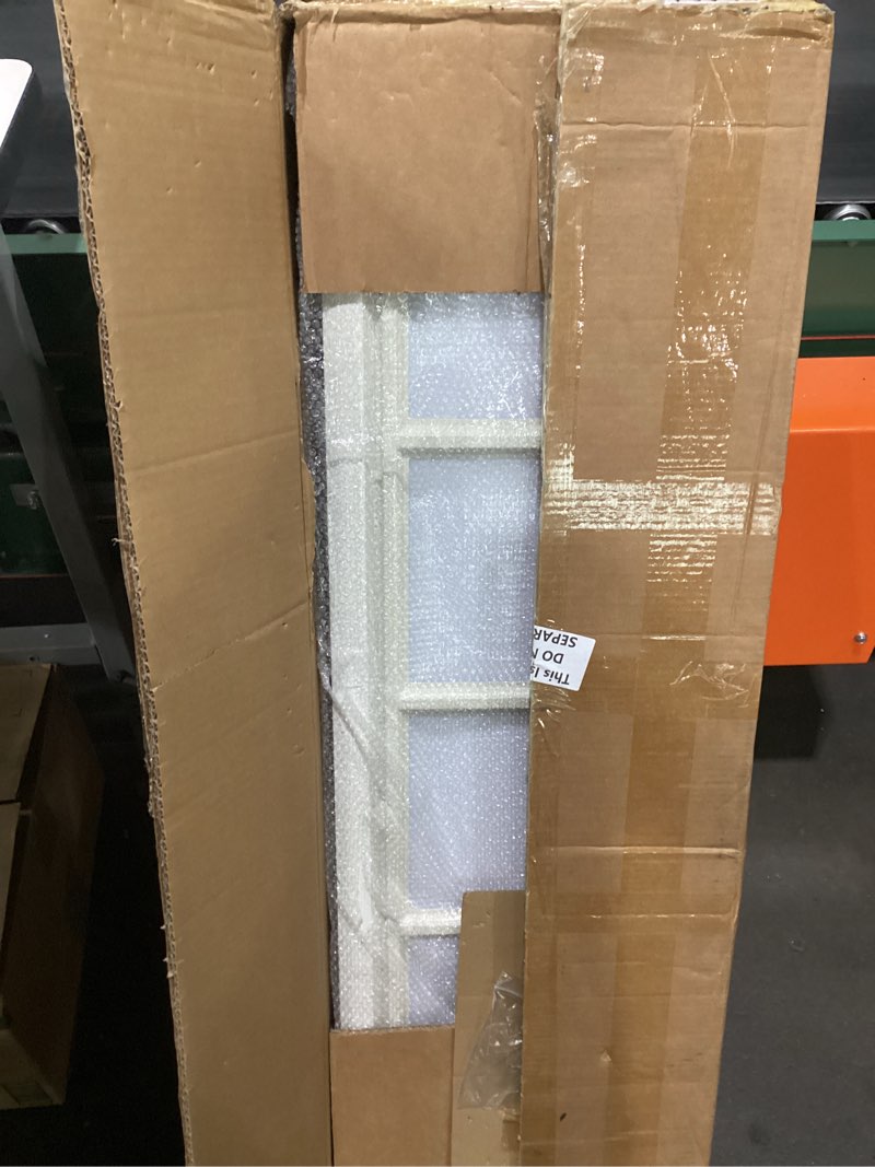 nuanchu 2 pcs 42 x 14.7 inch garage door windows vinyl windows with uv resistant glass garage door i