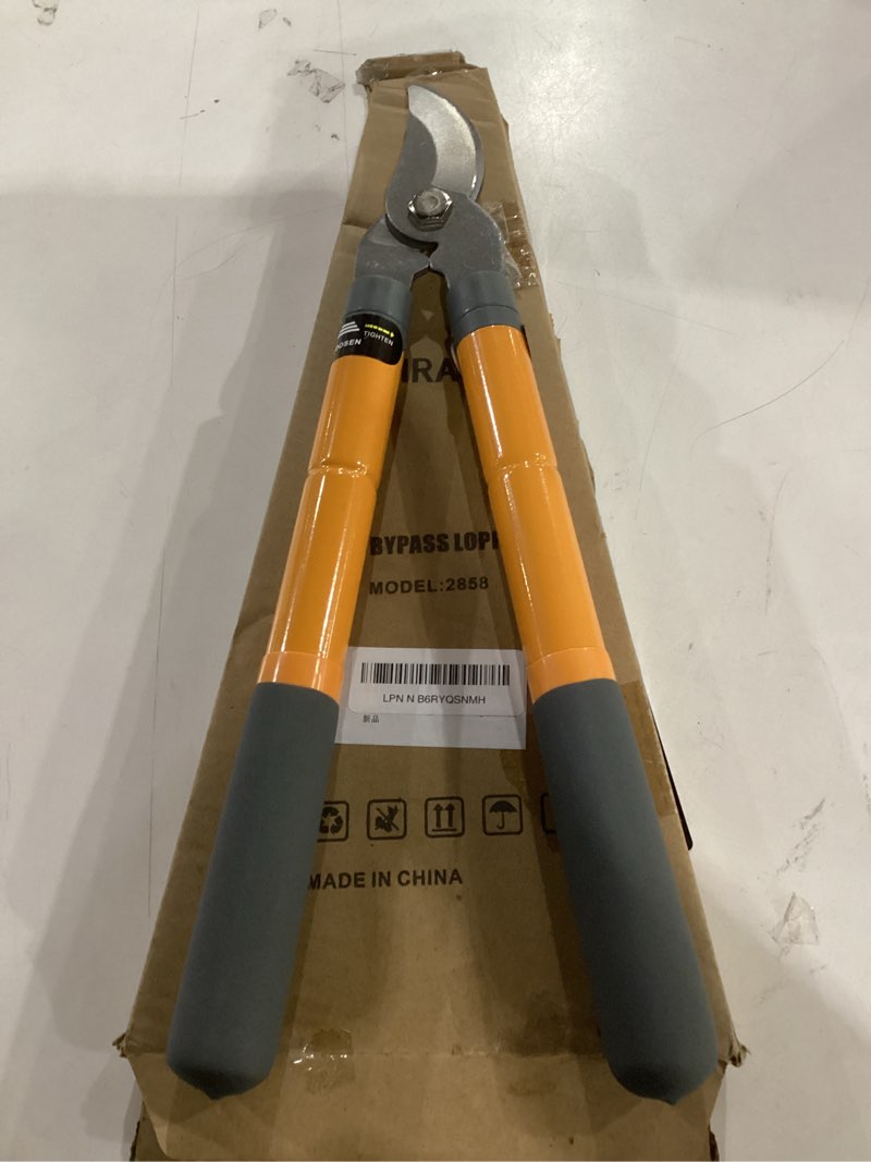 Condition photo showing Good Condition for airaj 16-24'' extendable loppers for tree trimming | branch cutter with 1.5“ cutting capacity | loppers for gardening | garden shears 16-24"extendable loppers
