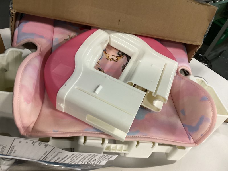 Condition photo showing Good Condition for Graco TurboBooster 2.0 Backless Booster Car Seat, Barbie Paint, Travel Booster Seat for Children Ages 4-10, Weight 40-100 Pounds and Height up to 57 Inches
