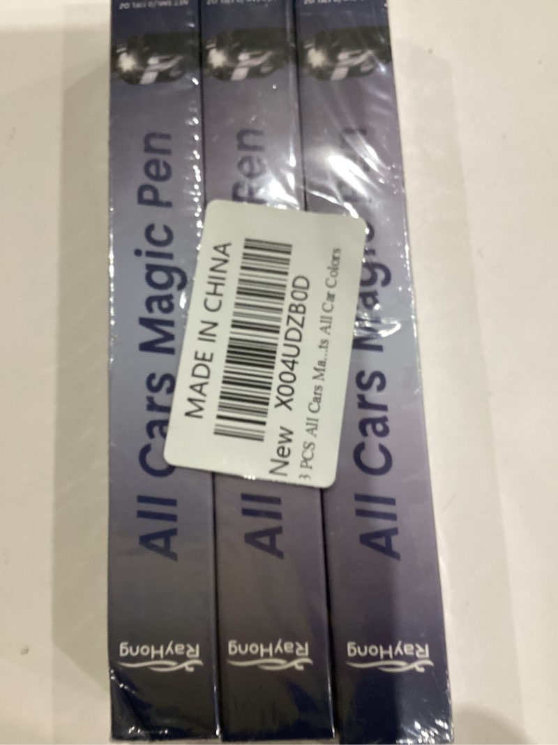 Condition photo showing New/Like New for KOSIMI Magic Car Scratch Remover Pen – Quick & Easy Paint Repair for All Vehicles, Fix Scratches, Chips & Scuffs Instantly, Waterproof & UV Resistant Touch-Up Pen, Fits All Car Colors (Grey 3PCS)