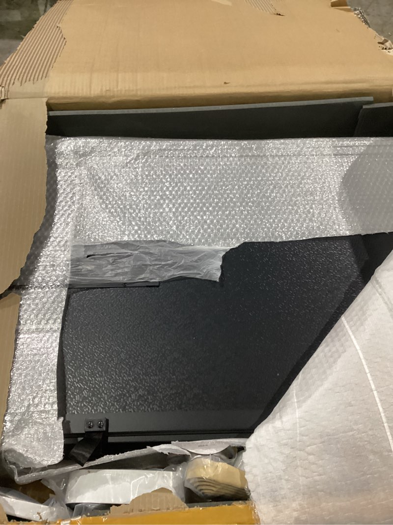 Condition photo showing Good Condition for hard tri fold truck bed tonneau cover compatible with 2009-2024 dodge ram 1500 5'7" bedwithout rambox with led lamp truck bed cover - waterproof,theftproof,no-drill installation 2009-2024 dodge ram 1500 5'7" bed 5.7ft