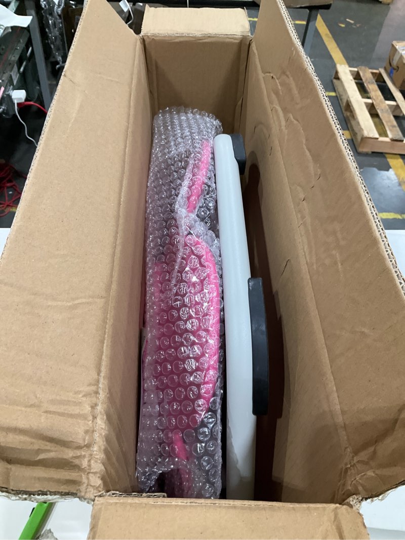 Condition photo showing Good Condition for ROBUD Kids Sensory Swivel Chair, Autism Kids Swivel Chair with Non-Slip Design, Training Body Coordination, Flower Shape Wobble Chair, No Assembly, Pink Rose Red