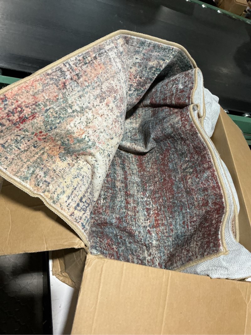 Condition photo showing Good Condition for rugs.com noble collection rug – 2' 2 x 3' red medium rug perfect for entryways, kitchens, breakfast nooks, accent pieces