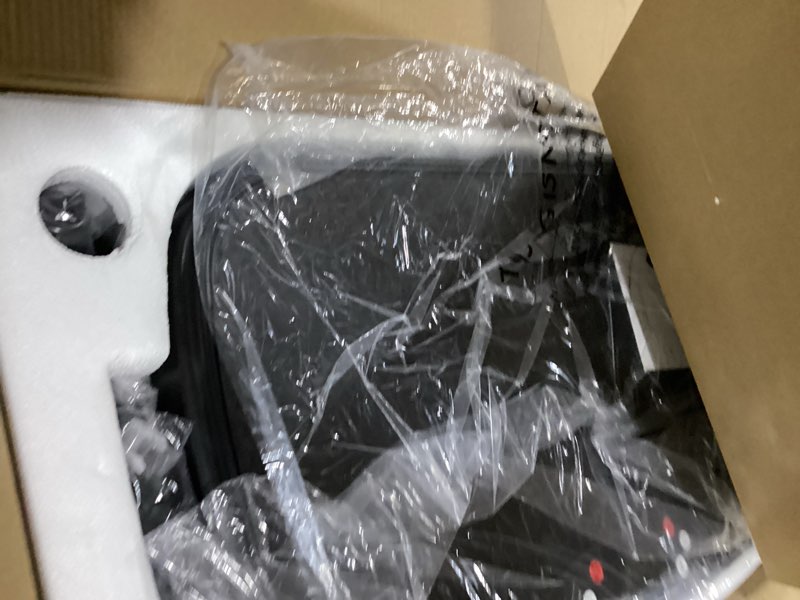 Condition photo showing As Is for MERACH Vibration Plate Exercise Machine, Vibration Plate for Lymphatic Drainage Weight Loss, Vibrating Plate Exercise Machine with Bluetooth and LED Display, Workout Equipment for Women Men Home Black