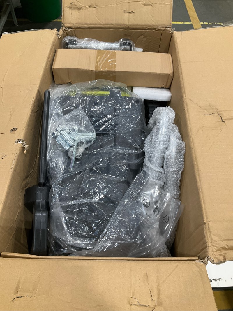 Condition photo showing Good Condition for saker electric wood chipper shredder 15-amp corded 1.8inch cutting with collection bag double-sided blade for cutting branches, clippings, yard debris sk-tc110a
