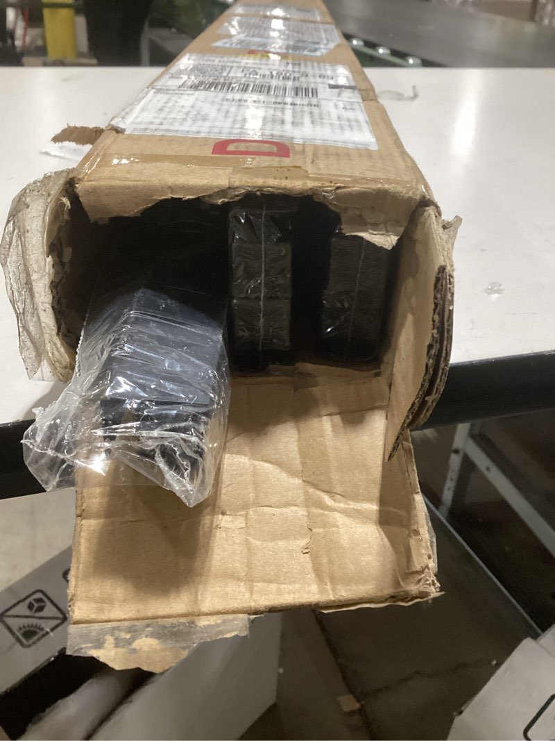 Condition photo showing Good Condition for DISPLAYSWORKER Heavy Duty A-Frame Sidewalks Signs 24x36 Inch ,outdoor Sandwich Board Sign Black Coated Steel Metal Double-Sided?Slide-in Folding with 2 Corrugated Plastic Poster Boards&2 Anti-Glare Double Side (with 2 Plastic Board)