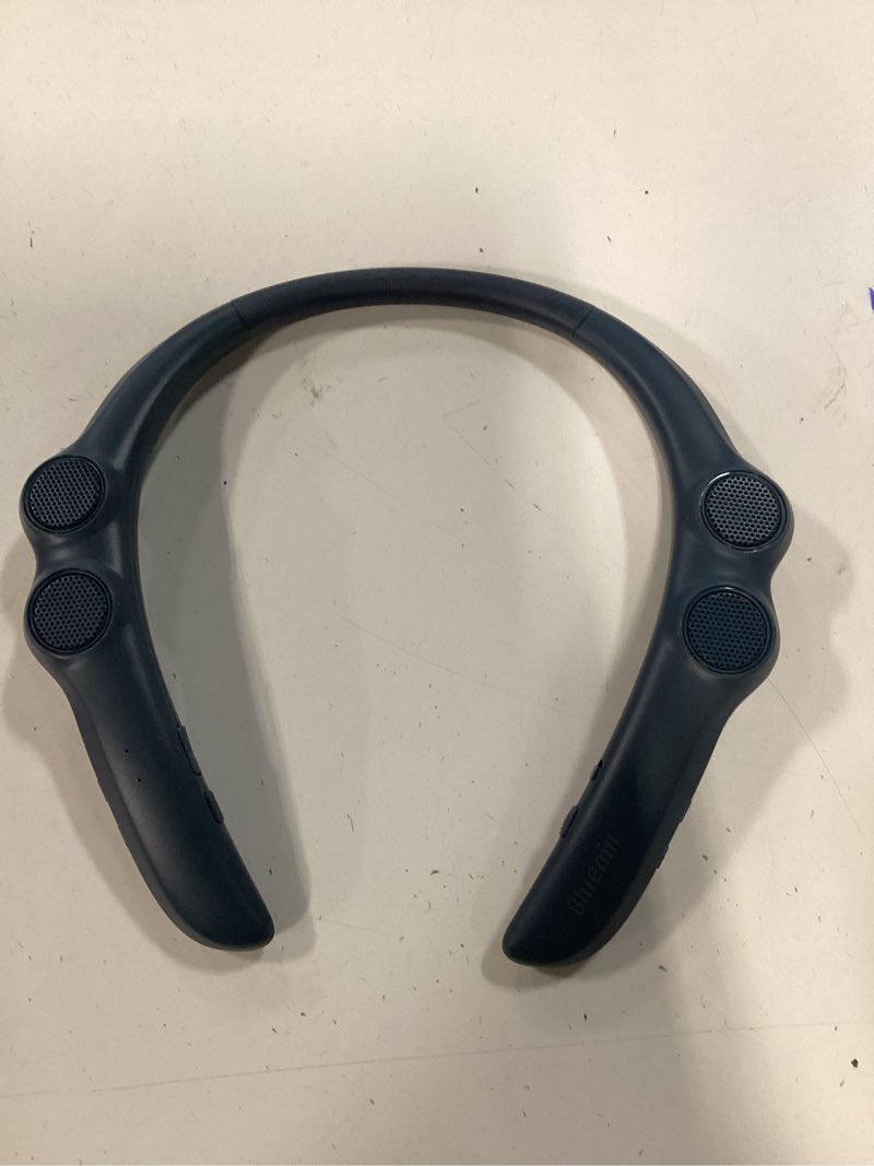 Condition photo showing New/Like New for gardway neckband bluetooth speaker, wireless wearable speaker w/lightest 78g weight, high fidelity 3d stereo sound, 12 hrs playtime, portable speakers w/built-in mic for home, office and outdoors