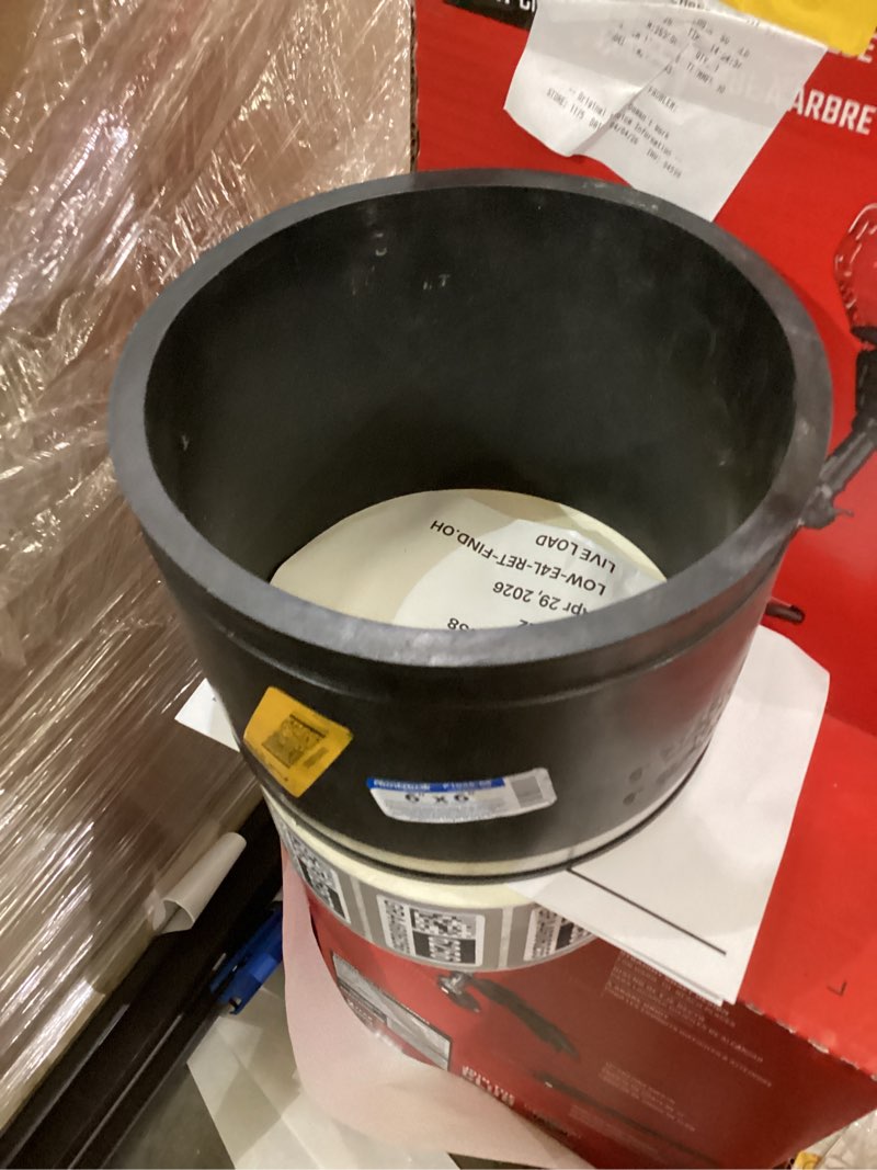 Condition photo showing Good Condition for fernco 1056-66 6-in. flexible pvc pipe coupling for cast iron/plastic/steel plumbing connections in black