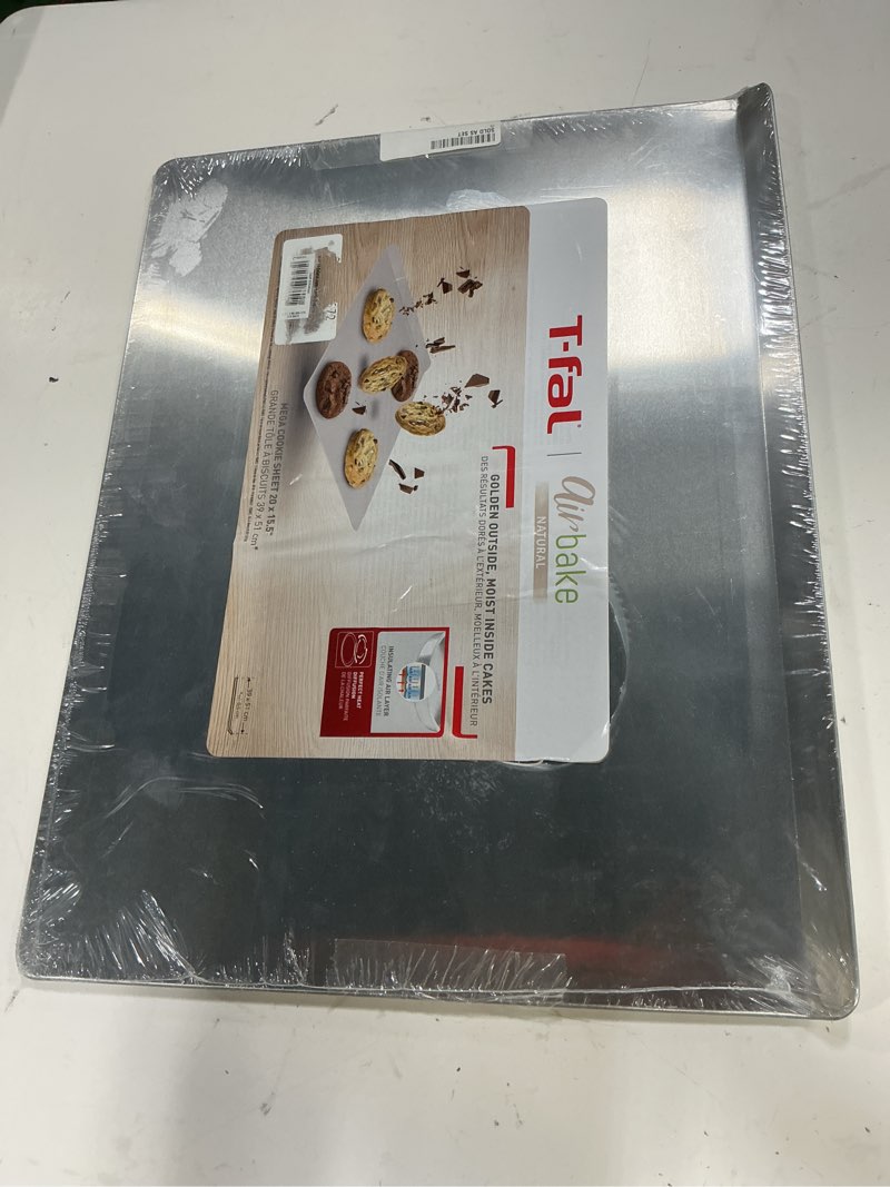 Condition photo showing New/Like New for airbake natural cookie sheet, 20 x 15.5 in