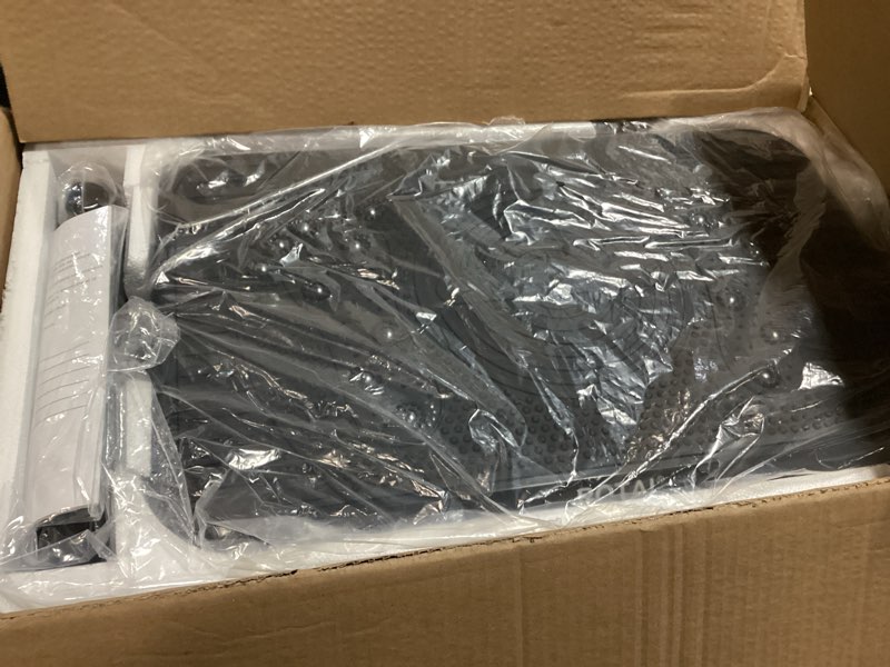 Condition photo showing As Is for Shake Plate Vibration Exercise Machine for Lymphatic Drainage Massager & Weight Loss, 400 lbs Capacity Whole Body Vibrating Plate Workout for Women and Men