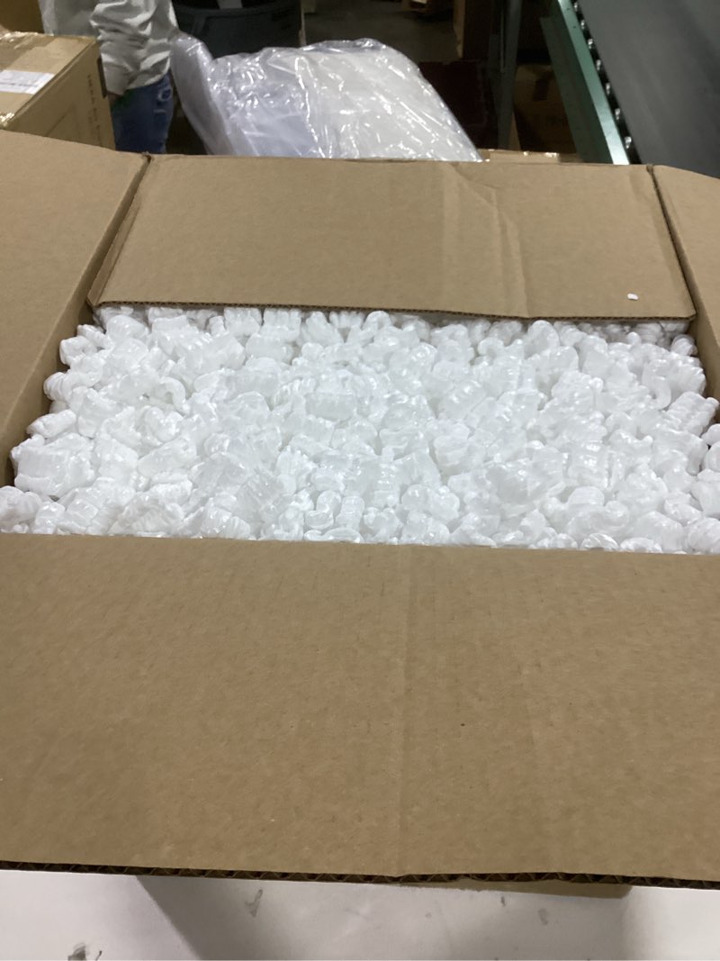 Condition photo showing New/Like New for UBMOVE Moving Packing Peanuts 3.5 cu. ft. (22.5 Gallons) S-Shaped Popcorn Cushion for Shipping (White)