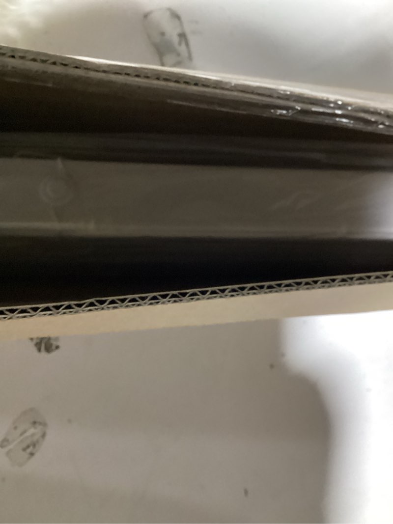 Condition photo showing New/Like New for 100% Privacy L-Shaped Blades Mini Blinds for Indoor Windows 1" Vinyl Cordless Window Blinds for Home, for Window Size 30" W × 72" H (Blinds Size 29 5/8" W × 72" H) White White 30" W × 72" H