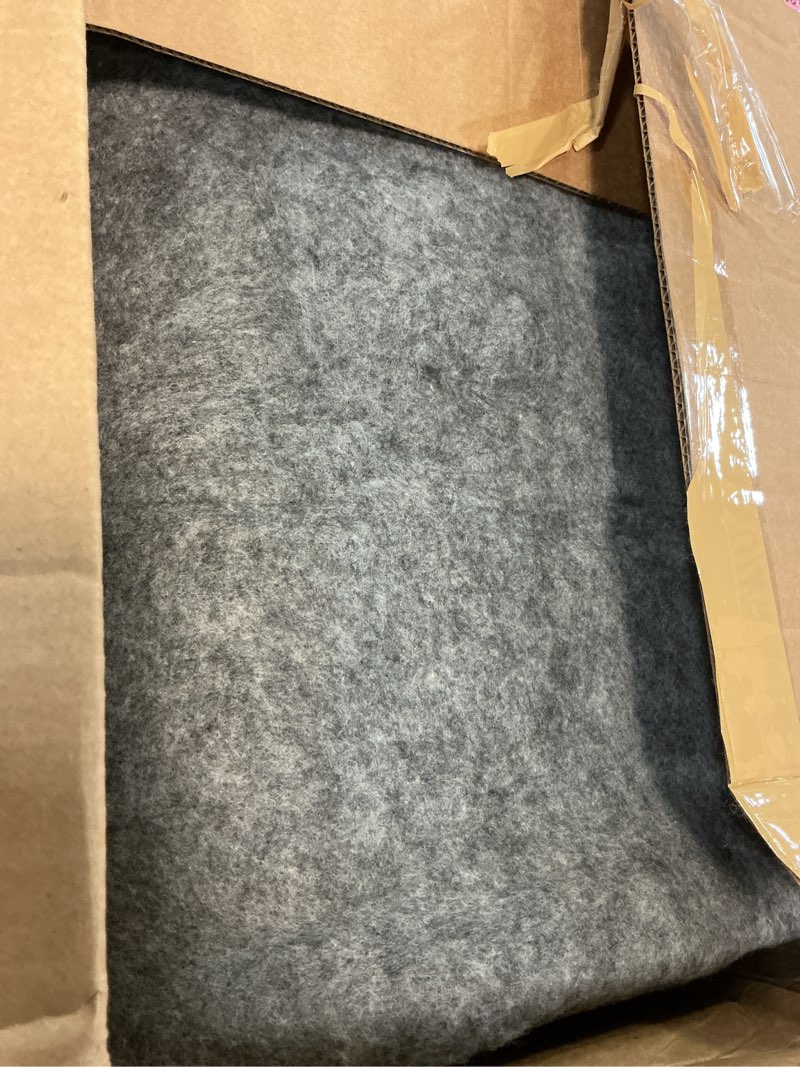 Condition photo showing Good Condition for felt rug pad - 1/2 9x12 foot extra large area liner for all floors and trims, thick pad for hardwood floors under rugs, keeps rugs softly and securely in place 9'x12' 1/2'' thick