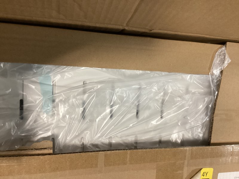 Condition photo showing New/Like New for Pull out Cabinet Organizer, 2-pack, Expandable(12"-20") Heavy Duty Slide out Drawers Fixed with Adhesive Nano Film for Pots, Roll out Shelf Storage for Kitchen Base Cabinet Organization(3 Rails) White 21"D×12"-20"W(2 Pack)