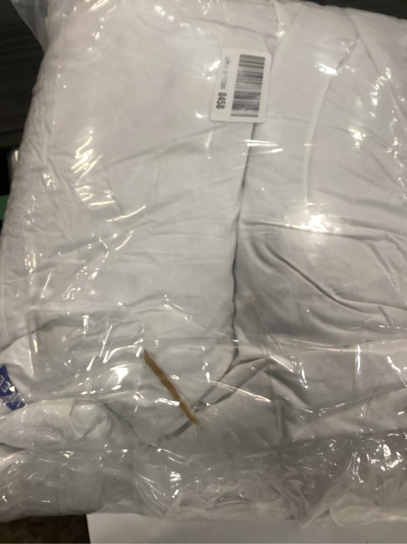 Condition photo showing Good Condition for miulee 12x20 pillow inserts, set of 2 down feather throw pillows for couch sofa bed, decorative fluffy throw pillow inserts cotton fabric,white 2 12x20 inch